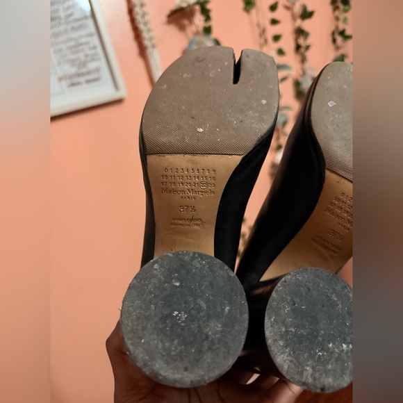 Maison Martin Margiela Black Tabi Heeled Boots - Picture 3 of 3